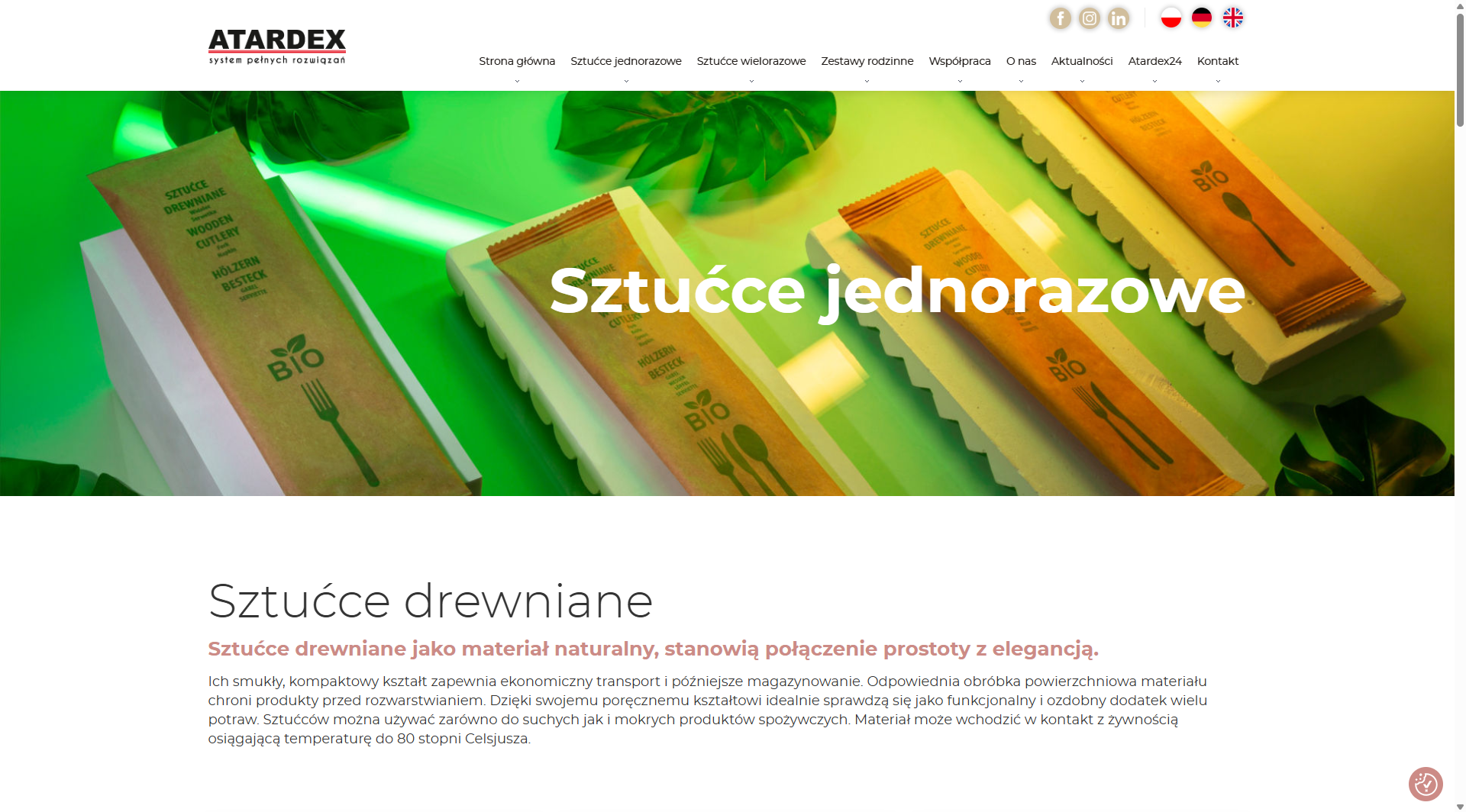 Drewniane sztućce na przyjęcie w plenerze - funkcjonalność i estetyka w jednym