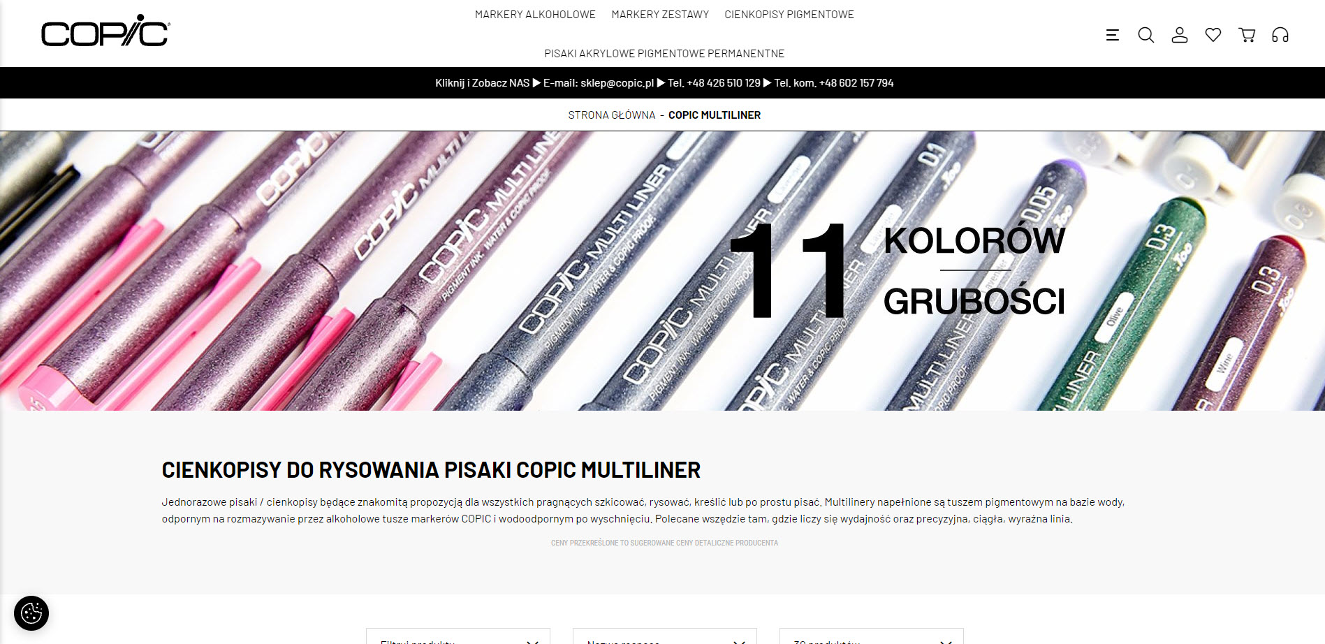 Jakie cienkopisy do rysowania są najlepsze do szkiców, konturu i detalu?