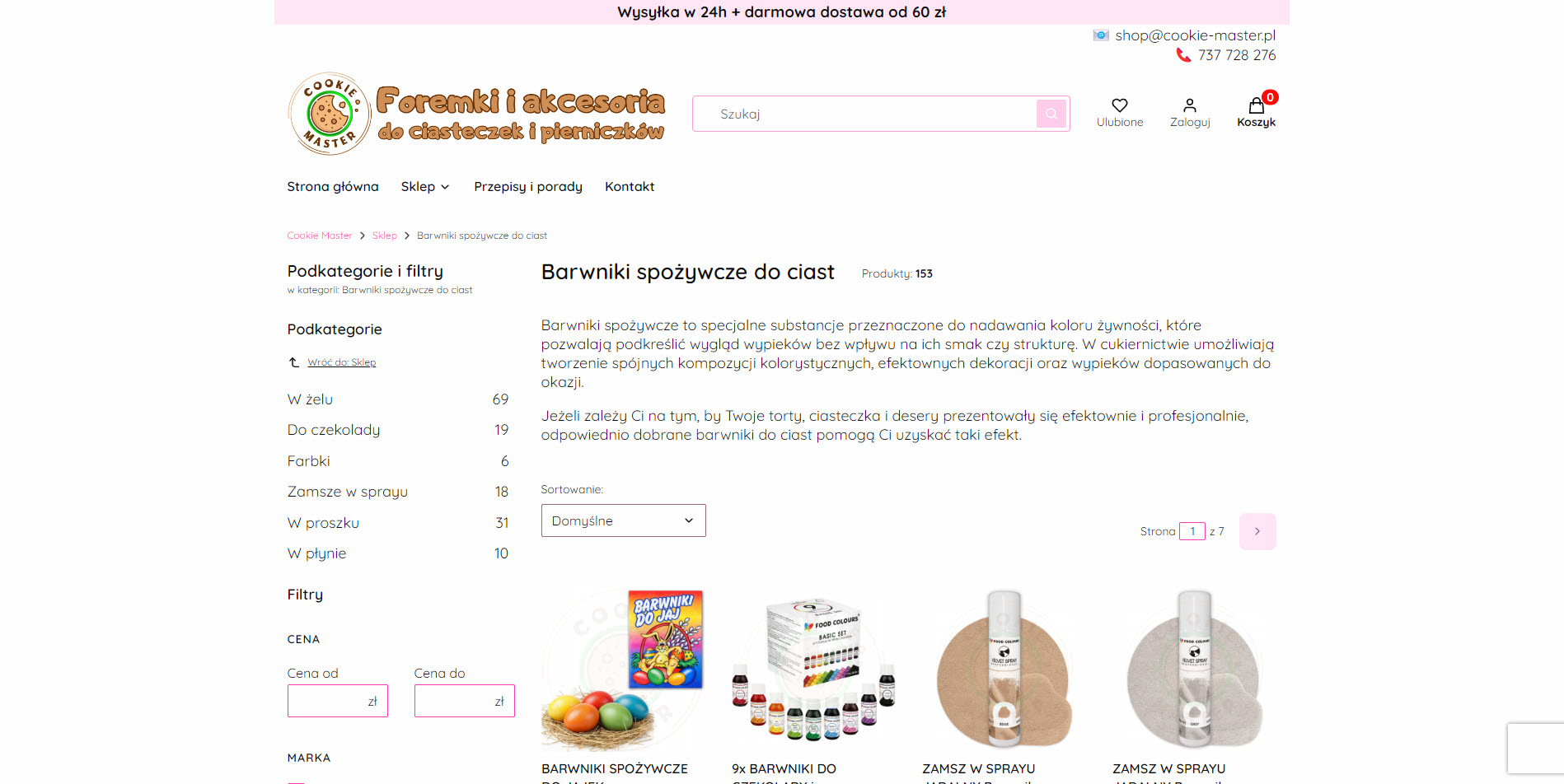 Jakie barwniki spożywcze wybrać do tortów, ciastek i monoporcji?
